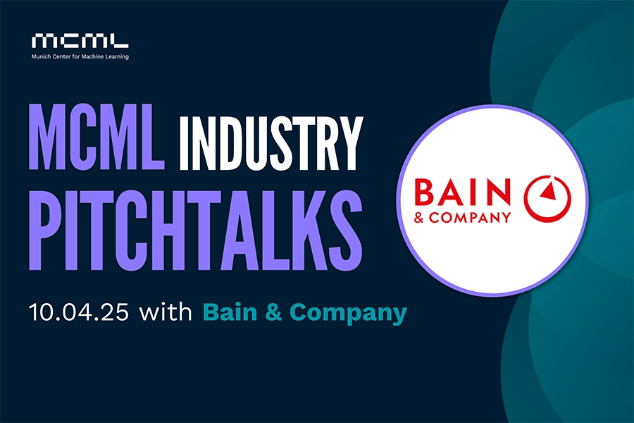 Link to MCML Industry Pitchtalks with Bain & Company