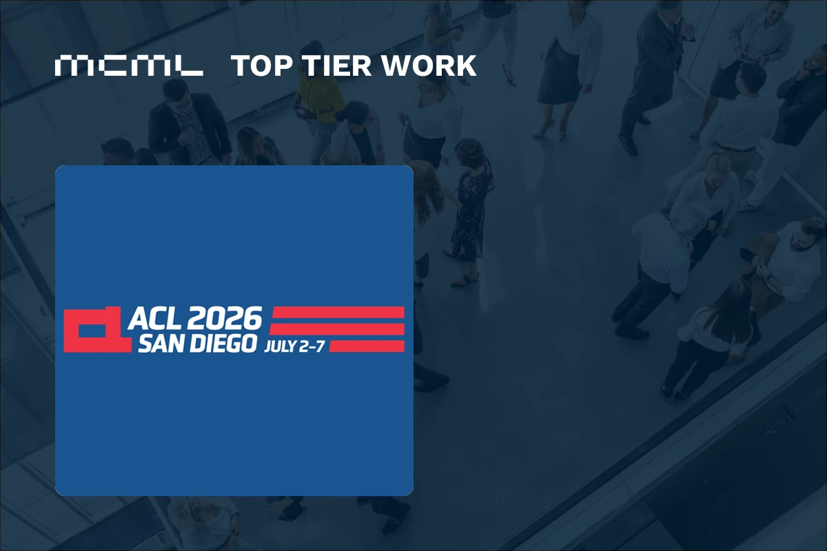 Teaser image to MCML at ACL 2026