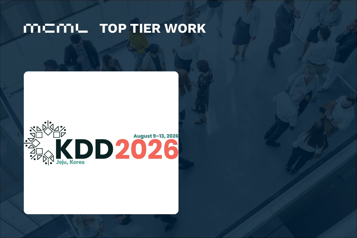 Teaser image to MCML at KDD 2026