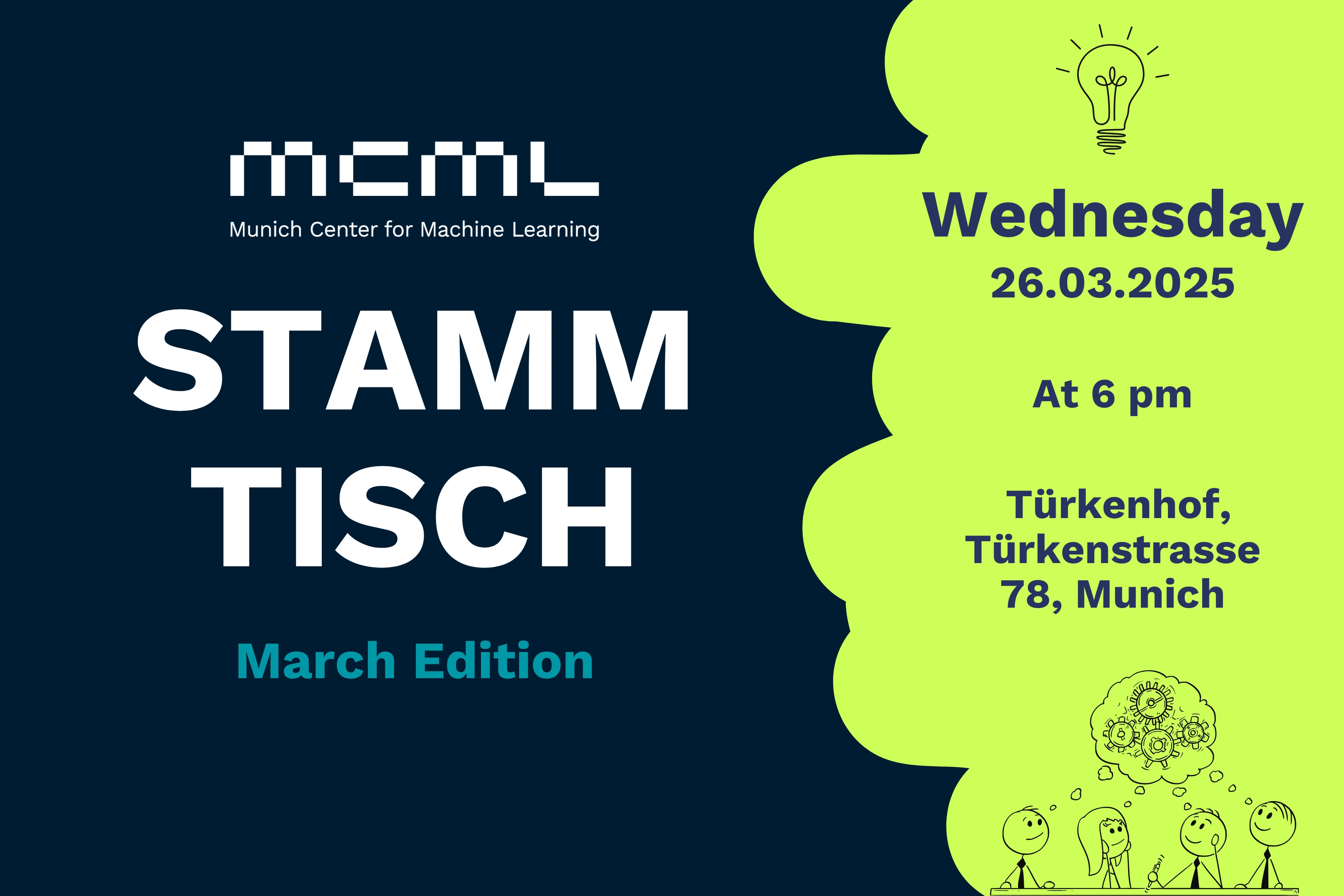 Link to MCML Stammtisch - March Edition