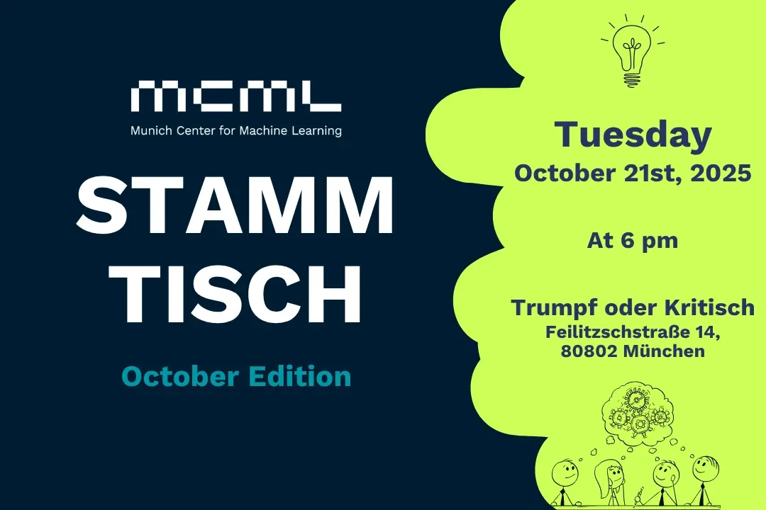 Teaser image to MCML Stammtisch - October Edition