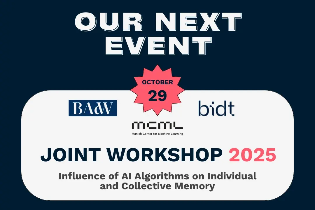 Link to Influence of AI Algorithms on Individual and Collective Memory