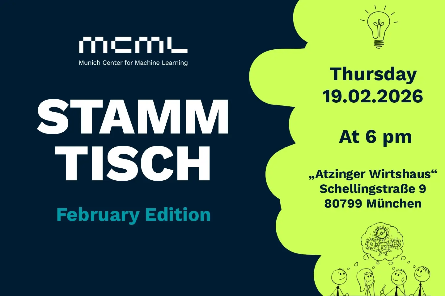 Link to MCML Stammtisch - February Edition
