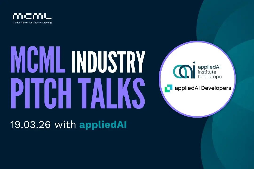 Link to MCML Pitchtalks With AppliedAI