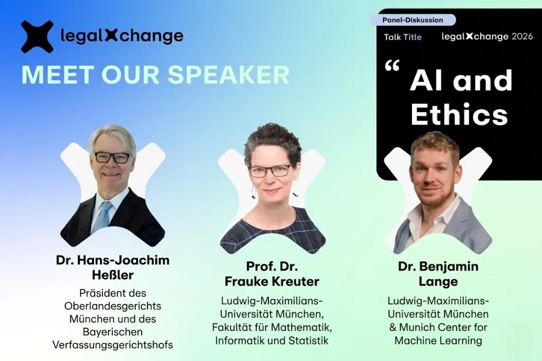 Teaser image to MCML at “AI and Ethics” Panel in Munich