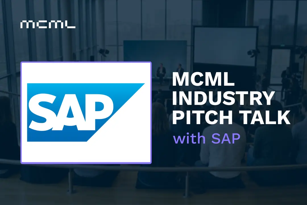 Teaser image to MCML Pitchtalks With SAP