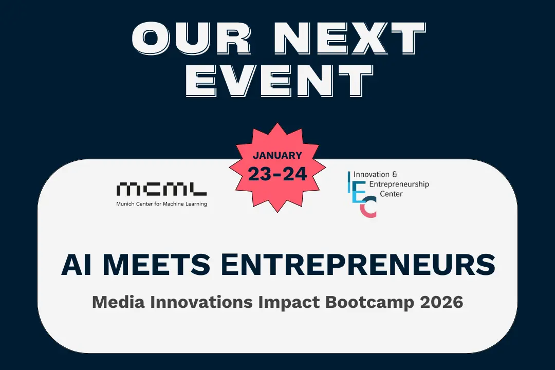Link to Media Innovations Impact Bootcamp