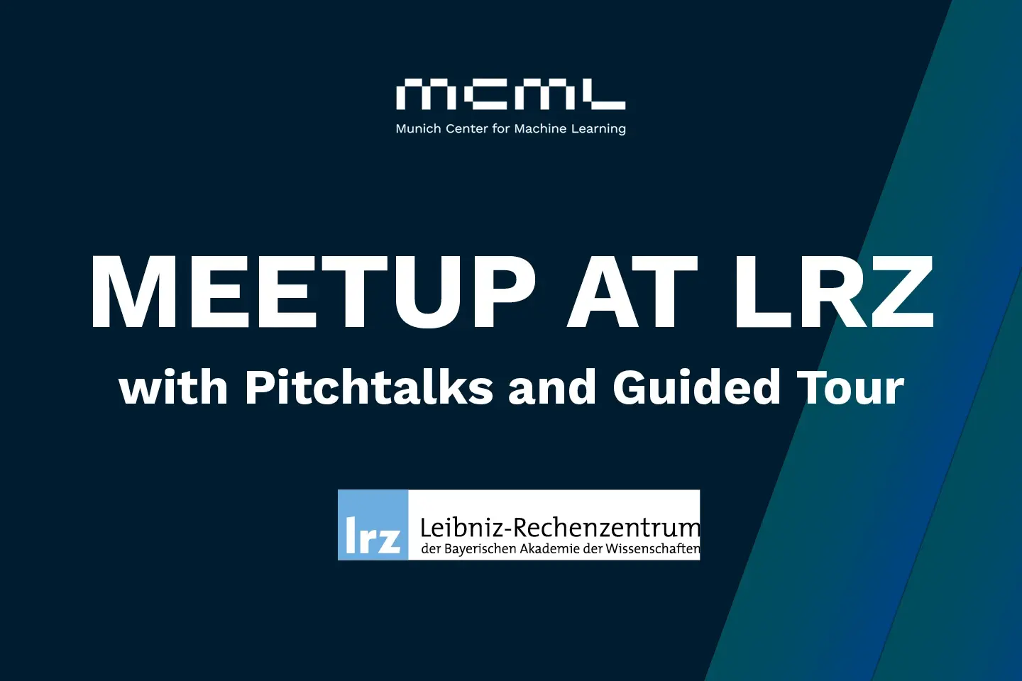 Link to Meetup at LRZ With Pitchtalks and Guided Tour 