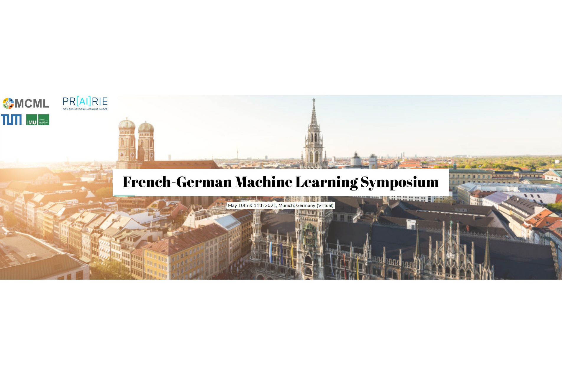 Teaser image to French-German Machine Learning Symposium