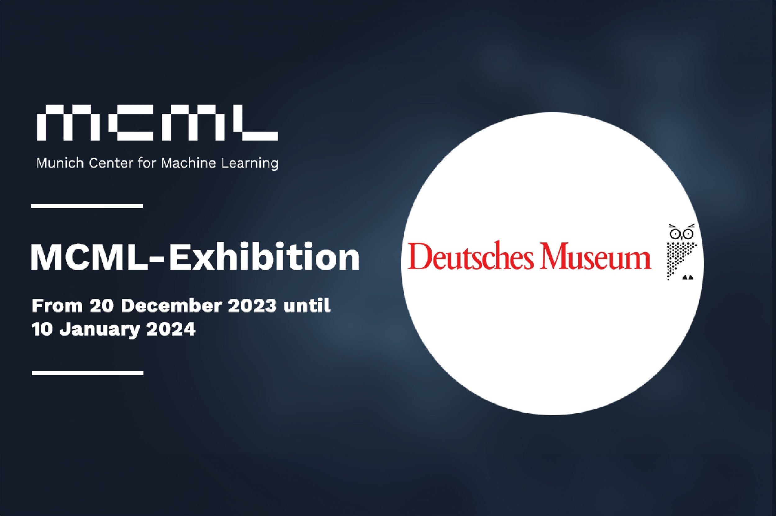 Teaser image to Explore the MCML-Exhibition: Kann KI Sehen lernen?