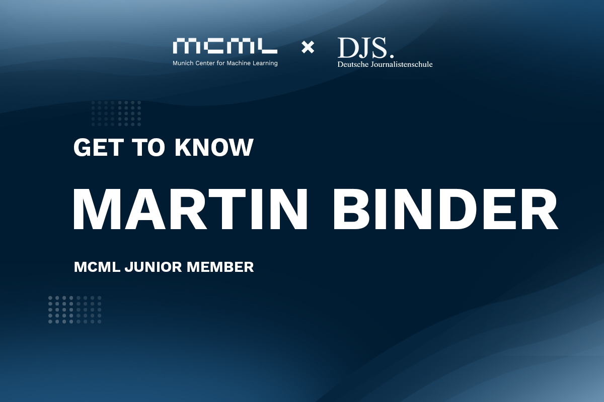 Teaser image to Get to know MCML Junior Member Martin Binder