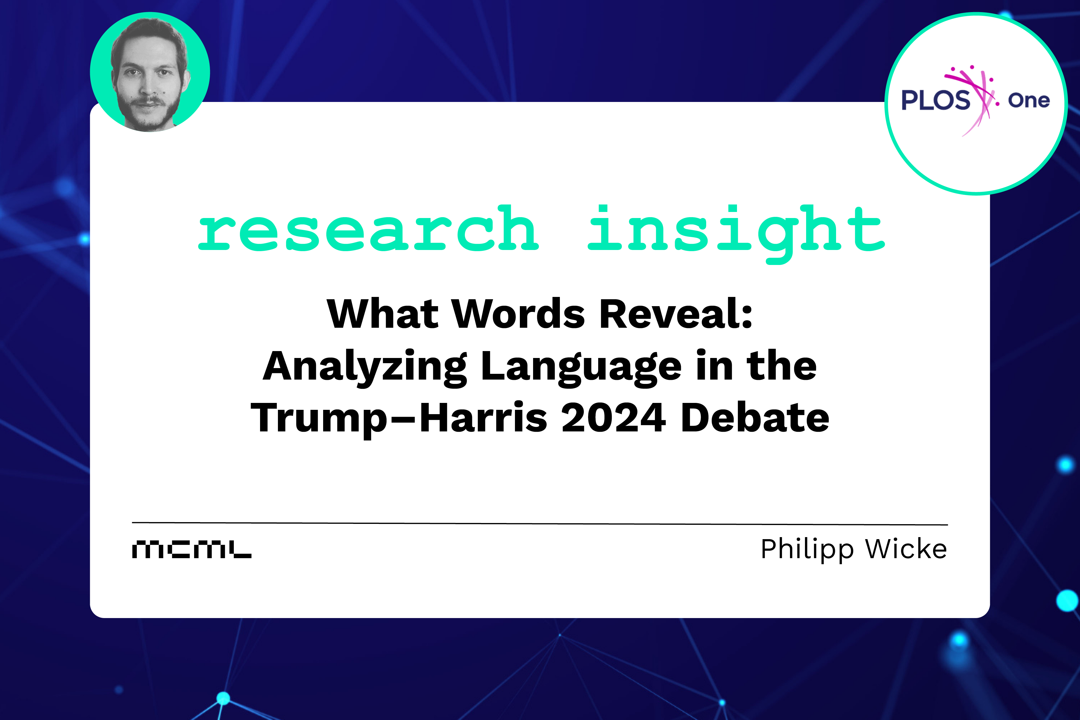 Link to What Words Reveal: Analyzing Language in the Trump–Harris 2024 Debate