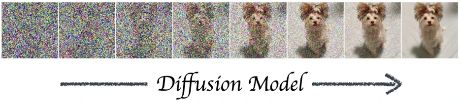 Illustrative of the diffusion model