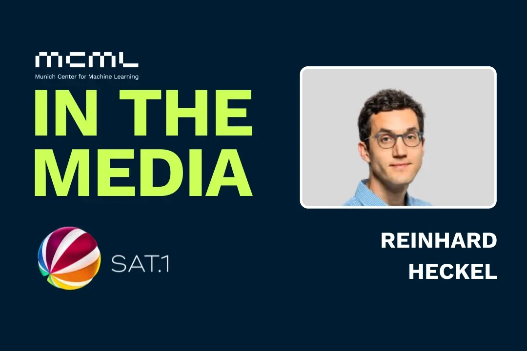 Teaser image to Reinhard Heckel Featured on Sat1 Newstime
