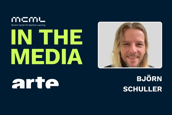 Teaser image to Björn Schuller was featured on ARTE TV 