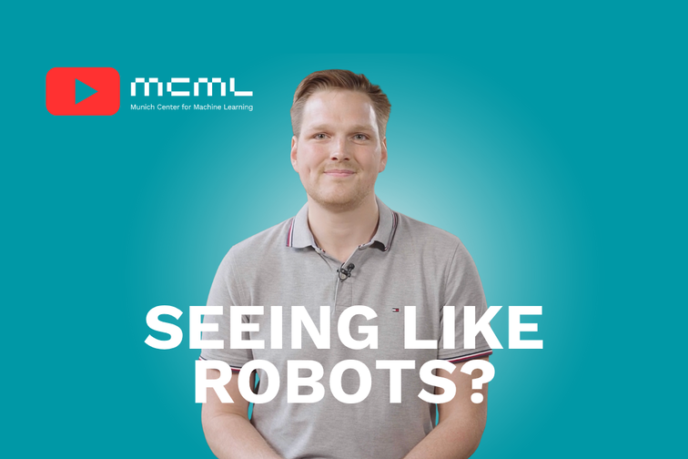 Teaser image to Robots Seeing in the Dark - with researcher Yannick Burkhardt