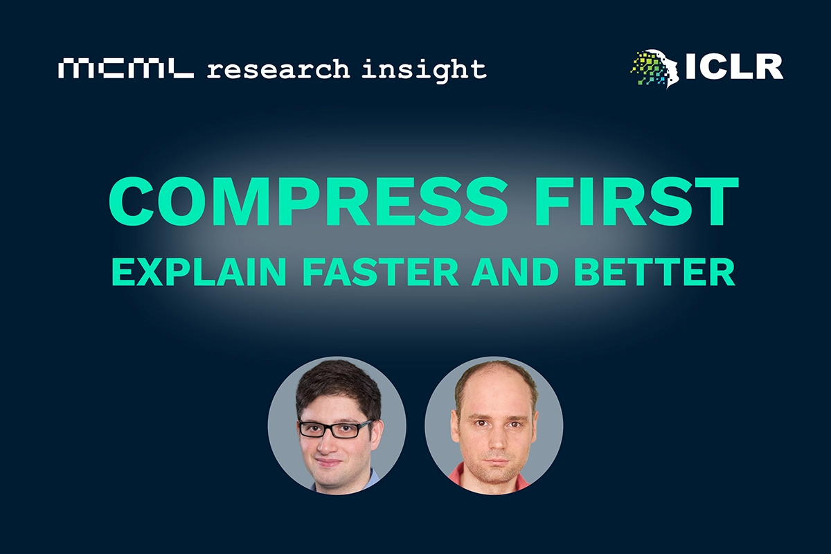 Teaser image to Compress Then Explain: Faster, Steadier AI Explanations - with One Tiny Step