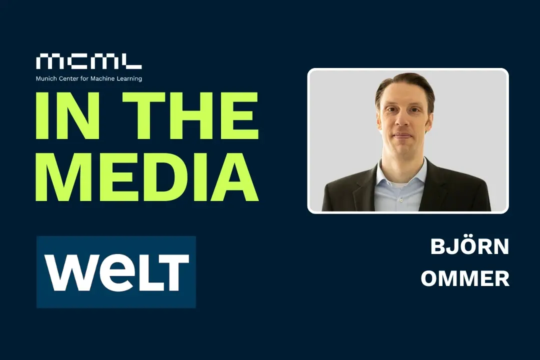 Teaser image to Björn Ommer featured in WELT