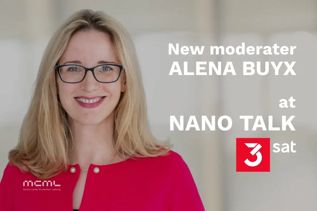 Teaser image to Alena Buyx joins 3sat’s NANO Talk as new co-host