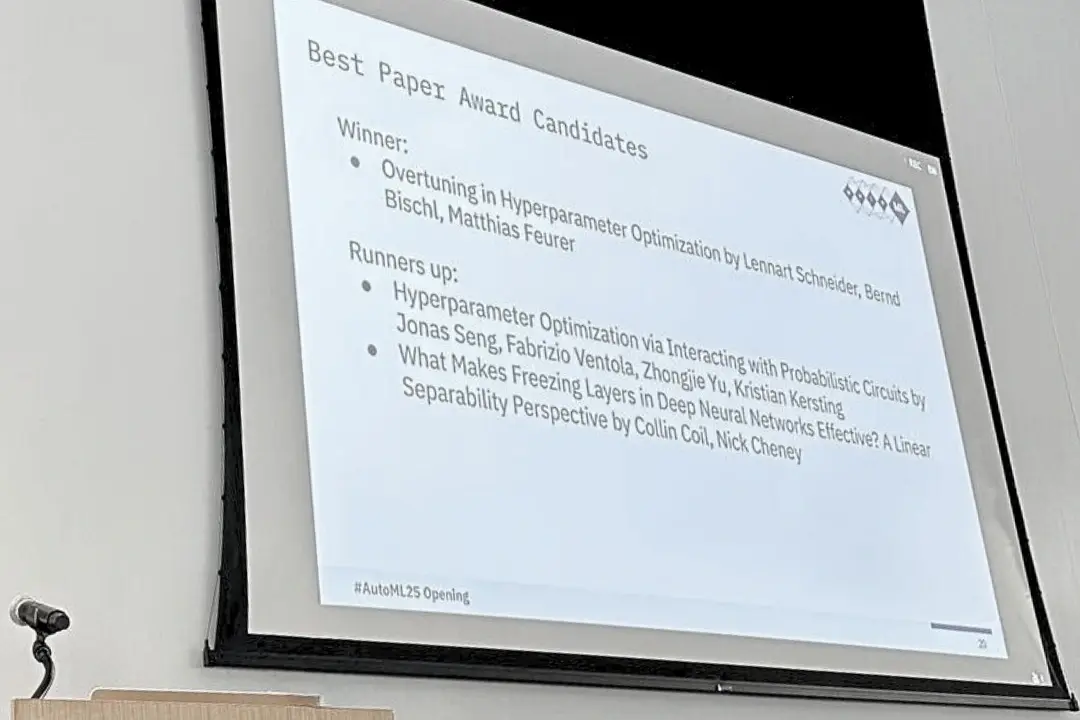 Link to Three MCML Members Win Best Paper Award at AutoML 2025