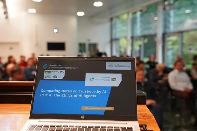 Teaser image to Panel on the "Ethics of AI Agents"