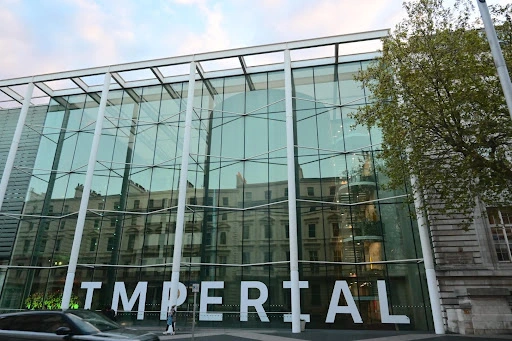 Imperial College London campus entrance.