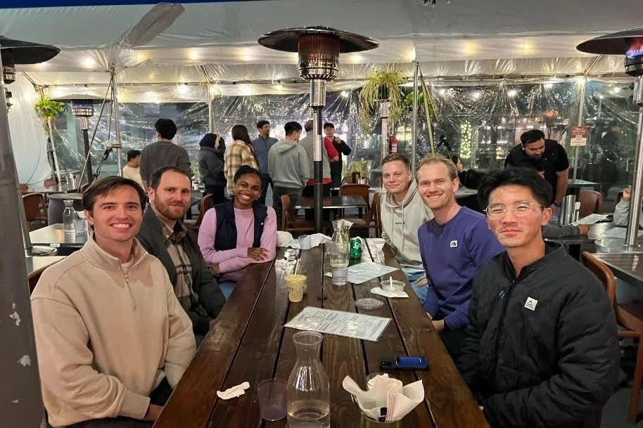 Dinner with friends