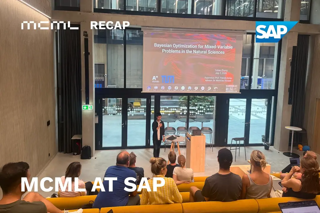 Teaser image to MCML Pitch Talks with SAP
