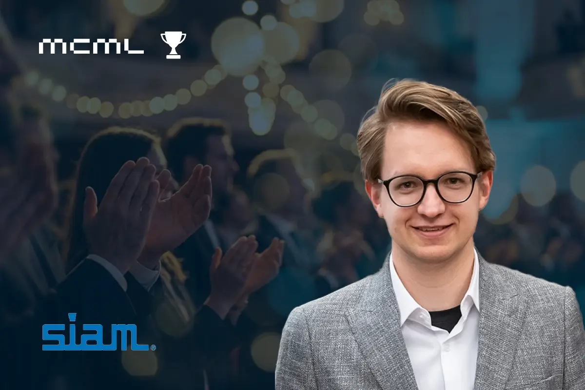 Link to Konstantin Riedl Receives 2026 SIAM Student Paper Prize