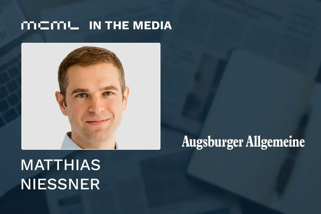 Teaser image to Matthias Nießner Featured in Augsburger Allgemeine on Europe's AI Hub