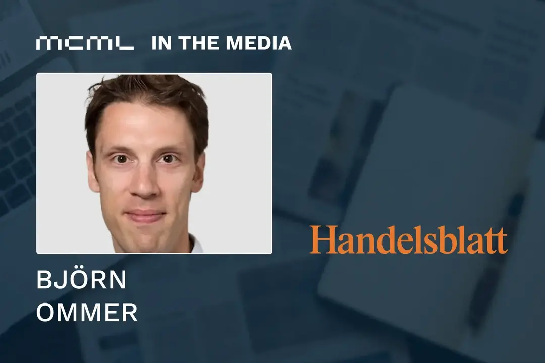 Link to Björn Ommer Featured in Handelsblatt 