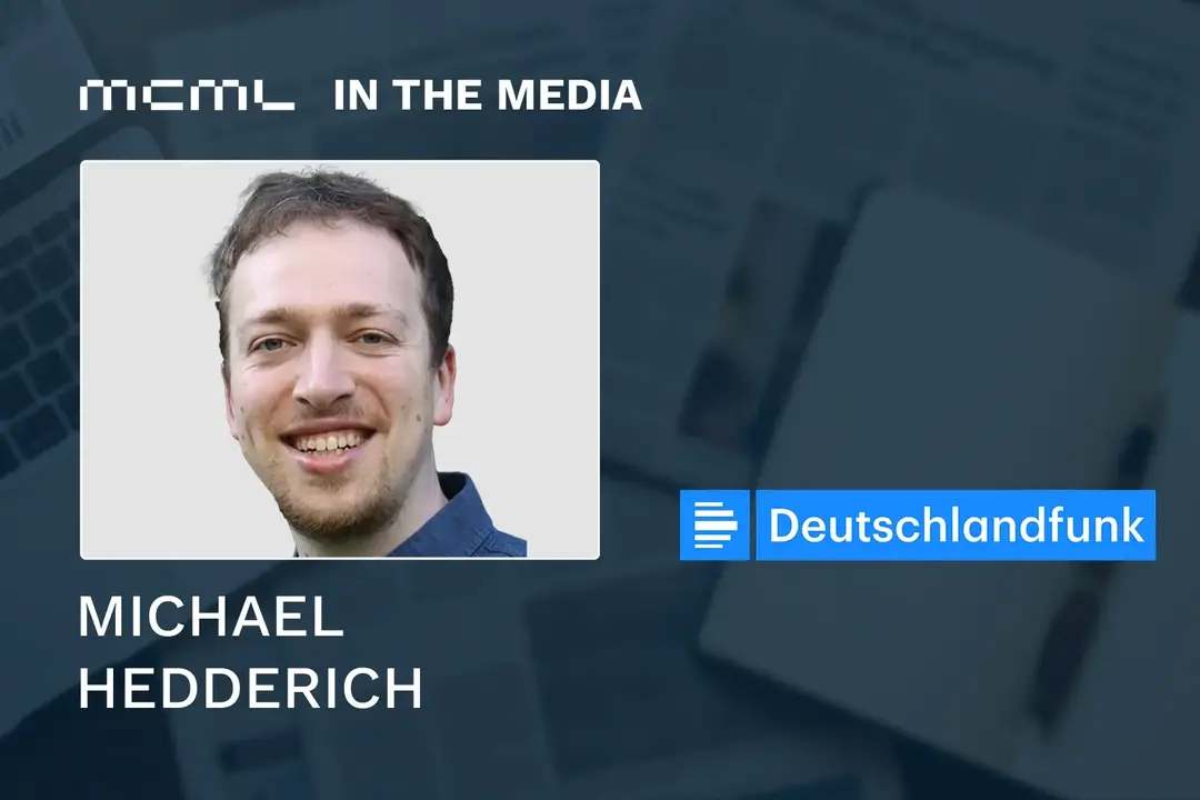 Teaser image to Michael Hedderich Featured in Deutschlandfunk on Small Language Models