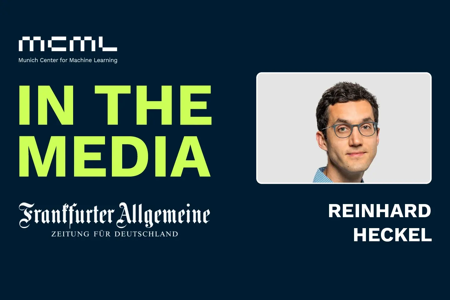 Link to Reinhard Heckel Featured in FAZ