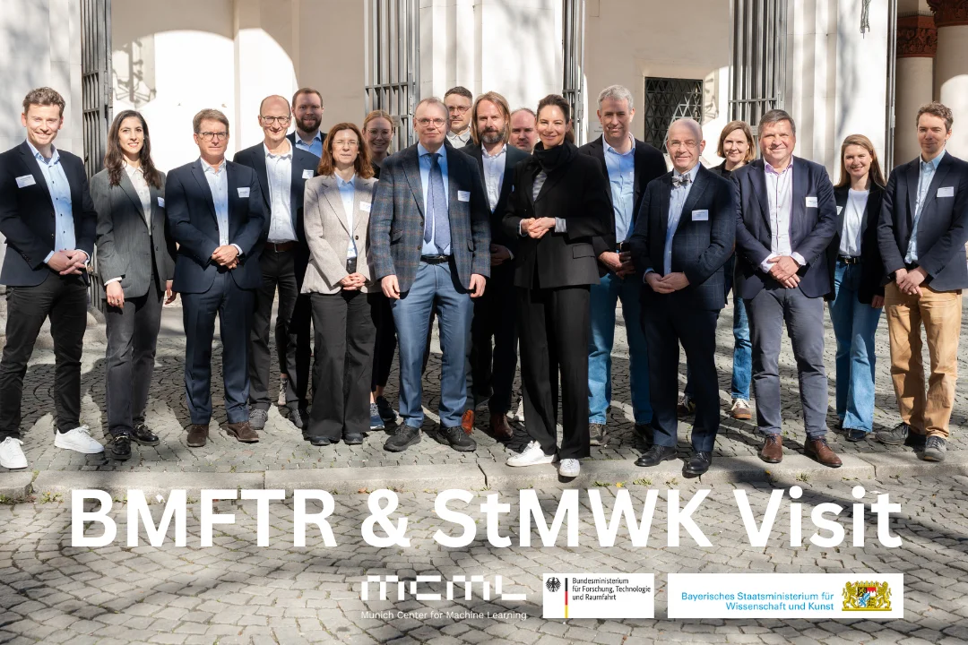 Teaser image to Visit from Federal and Bavarian Ministries to MCML