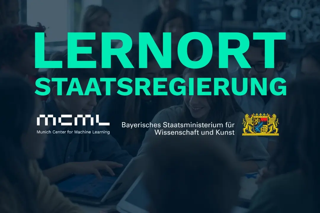 Teaser image to Students Discover AI Research with MCML at the Bavarian State Ministry