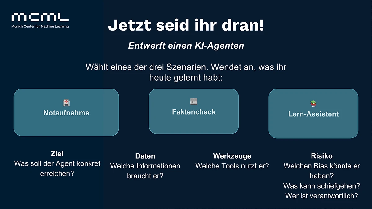 Entwerft einen KI-Agenten (slide)